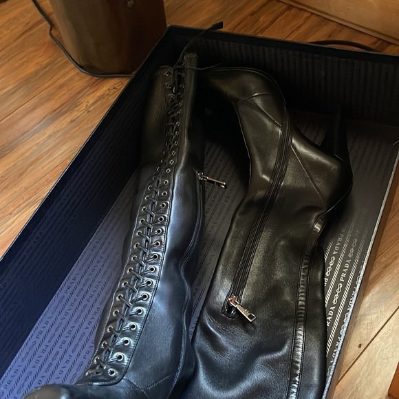 Used PRADA tall boots size 41 - Picture 5 of 6